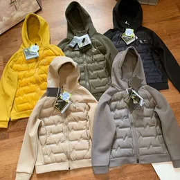 Arc Abbigliamento da alpinismo Piumino Tuta antivento da esterno Felpa con cerniera da uomo Piumino di design Cappotto cardigan resistente al freddo addensato