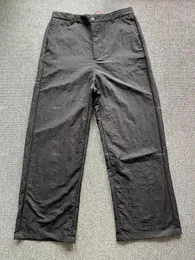 Herrbyxor High 2023 Luxury Men Vujade Kenijima spår Bekväm bomullsparkour Svett Casual Sweatpants Crushed Nylon #214