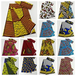 Other Arts and Crafts Arrival Ankara Wax 100 Cotton African Prints Cloth Real Pagne Veritable High Quality Fabric For Dress 230412