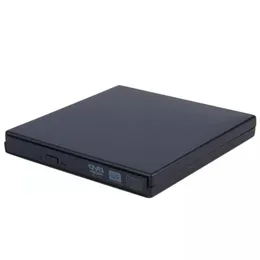 HDD Enclosures USB 20 DVD CD DVD-Rom External Case Slim for Laptop Notebook Black External Hard Drive Disk Enclosure New Portable Mjqmm