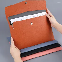 브리핑 케이스 세련되고 간단한 비즈니스 문서 가방 더블 레이어 스냅 유형의 멀티 컬러 옵션 다기능 멀티 레이어 서류 가방
