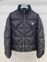 Męska puch Parkas Winter Designer Jacket Stylowa ssanie ed Wysokiej jakości wiatrak nylon ciepły biały gęś rozmiar męski stand-up 7LSS