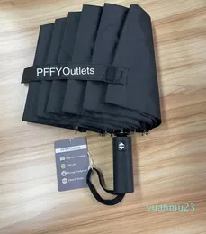 PFFY Small Folding Backpack Umbrella for Rain - Men and Women 3243