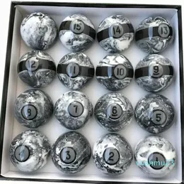 Nieuwste 5725 mm Marple Resin Billiard Pool Balls 16 stcs complete set ballen van hoge kwaliteit biljart accessoires China 22