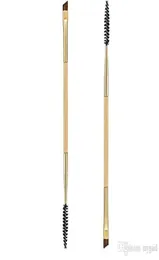 Şekil değiştiren çiftleştirilmiş bambu kaş fırçası profesyonel makyaj araçları kaş fırçası kaş tarağı makyaj fırçası5733517