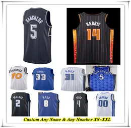 Hot Printed Paolo Banchero Orlando City Edition Basketball Jerseys Jalen Suggs Franz Wagner Moritz Wagner Wendell Carter Jr. Bol Bol Markelle Fultz Hardaway Mcgrady