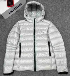 Men's Down Parkas Men Crofton Jacket with Hoody Designer Black Puffer Winter Coat Quilted Packable S-2xl 0d4t