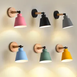 Wandlampen Loft Kristall Schlafzimmer Licht Lichter Spiegel Nachttisch Lampara Pared Lampe