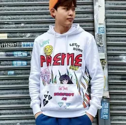 A98 Spring Hip Hop Man Bluza Preme Męska bluzowa bluza projektant Bluzy Hoodies Streetwear Pullover Męski odzież