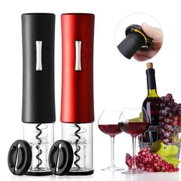 Wine Corkscrew Cordless Corkscrew Wine Opener Automatisk folie Cutter Electric Wine Bottle Openers Portable 2012013222