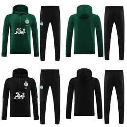 23 24 Algeriet Tracksuit Soccer Wind Coat Set Survetement 2023 2024 Algeriet Maillot Foot Football Jackets Training Suit Jogging