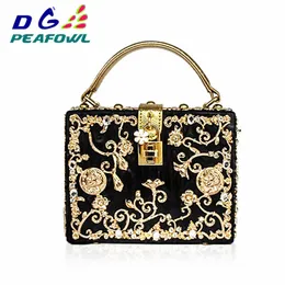 Evening Bags Luxury Ladies Acrylic Handbags Crossbody Shoulder Clutch Designer Bolsas Feminina Messenger Women Crystal Bag 230412
