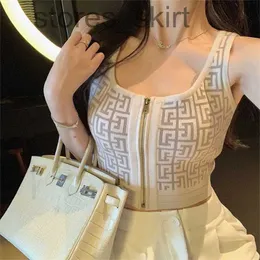 Women's T-Shirt Designer luxury Dress wear base fashion pure Knits sleeveless shirt Tees sexy nignclub Coats Casual Club Clothing size S-L 3PHH