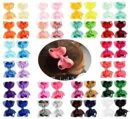 Girls Forsythia Flower Barrettes 40 Design Solid Bow Hairpin Duckbill Clip Kids Headwar Baby Clips Girls Hair Clips 071237705
