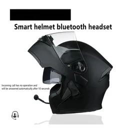 Motorradhelme Helm mit integriertem Bluetooth Professional Racing Gaming Motocross Casco Full Face