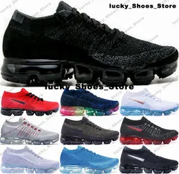 Mens Shoes Casual Air Vapor Max Trainers Size 12 Women Sneakers AirVapor Us12 VAP0RMAX Fly Knits Us 12 Big Size Designer Golden Eur 46 Running Schuhe Ladies Youth