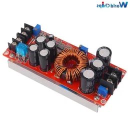 Freeshipping DC 20A 1200W Step-Up Boost Constant Current Module Variable Voltage Power Supply IN 8-60V Step Up Module Top Quality Mxlrp