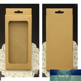 Presentförpackning 30st Kraft Paper Box Black Cardboard Phone Case Packaging1 Factory Expert Design Kvalitet Senaste stil Original ST225M