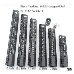 Others Tactical Accessories Utralight Style 7 9 10 12 13.5 15 Inch Mlok Handguard Rail Float Picatinny Mount Sytsemblack Andoized Dr Dhcjt