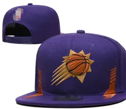 Phoenix''Suns''ball Caps 2023-24 unisex moda bawełniana baseball baseball mężczyźni kobiety słoneczne haft haftowy wiosna letnia czapka hurtowa a1