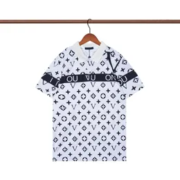 high-end Brand short-sleeved T-shirt men Bee polo shirt 100% cotton lapel Business Korean summer Embroidery Men's clothing 2023