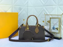 High quality design luxury new women's shoulder bag can diagonal fashion Tote bag trend m23640
