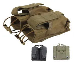 Airsoft Gear Assault Combat Bag Vest Camouflage Pack Fast Patrones Clip Carrier Ammo Holder Tactical Mag Four Magazine Pouch No19075303