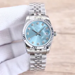 Мода AAAA Ladies Watch Automatic Mechanical Watches Diamond Dial 31 мм 28 мм из нержавеющей стали Жизнь водонепроницаемые наручные часы для женщин Montre de Luxe