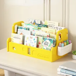 Boxes Storage Floating Window Desktop Book Shelves Baby Simple shelf For Children Home With Pen Box Cabinet Student Dormitory 230411