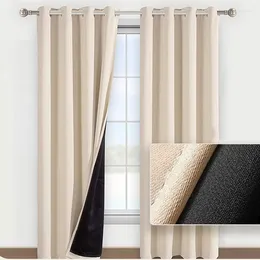 Занавески, однотонные плотные шторы с черной подкладкой сзади для изолированных гостиных, спален, кухни, эркеров