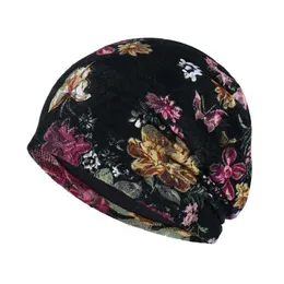 Cappello pulluver HBP per donne primavera/estate sottile e traspirante frazione moonna di chemioterapia con fanatico in pizzo, cappello di chemioterapia, nuovo bordo, nuovo stile