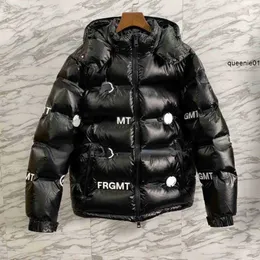 Erkekler Down Parkas 22ss Mens Ceket Tasarımcısı Hoodie Kış Sıcak Fermuar Kapşonlu Ceketler Erkek Kadınlar Hırka Paltosu