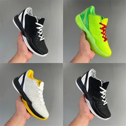 Basketball Shoes KB6 Women Men mamba 6 Mambacita Sweet 16 GiGi Green Apple White Del Sol Designer Trainers Sneaker Size 36-45