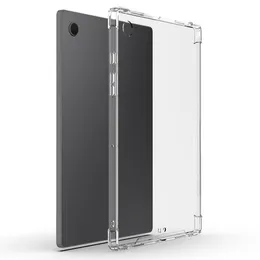 Custodie Airbag Tablet per Samsung Tab S8 ultra Plus S7 FE 2022 SM-X900 X906 X800 T730 Custodia antiurto Cover trasparente Capa