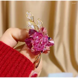 Brooches XUYE Designer Fashion Statement Brooch With Wheat Ears 2023 Arrival Corsage Jewelry Sweet Bouttoniere