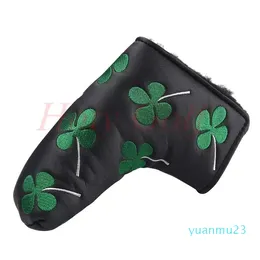 NEW 1PCS GOLF black/white clover putter head cover for golf putters 134