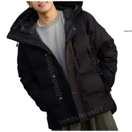 Herrarna ner parkas lyx down jacka kvinnor herrar kappa jassen chaquetas parka vinter kroppsvärmare fashionkläder1998 huva designer neutral svart vit b1028