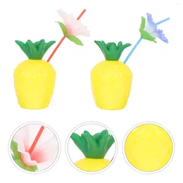 Wine Glasses 2 Pcs Decorative Cup Kids Mug Drinking Cocktail Decorations Creative Tiki Bar