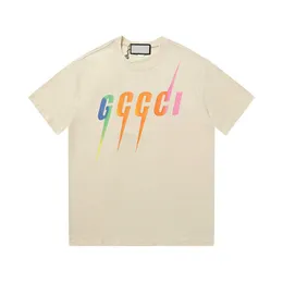 ホットデザイナーT-ShirデザインポロシャツTシャツ高級花柄のメンズポロスハイストリートファッションストライプメンズブランドTシャツ