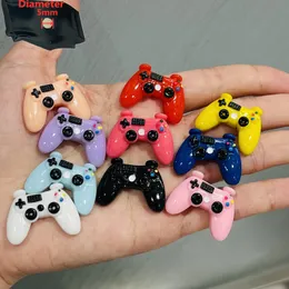 Obiekty dekoracyjne figurki 1pcs żywica kreskówka symulacja gamepad lodówka magnetyczna naklejka mała gra dziecięca