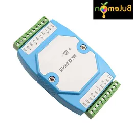 Freeshipping 8 Channels Analog Input and Output Module 0-20MA/4-20MA 12 bit AD acquisition chip RS485 MODBUS Protocol Communication RS4 Qdxq