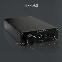 Freeshipping fx-audio feixiang dac-x6 ​​feber hifi amp USB fiber koaxial digital ljudavkodare dac 16bit / 192 förstärkare tpa6120 cxwlc