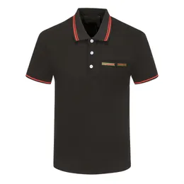 2023 Nya designers Summer Polo Shirt Pure Cotton Luxury Men's T-shirts Kort ärm Fashion Casual Men's Tees Olika färger Tillgänglig storlek M-3XL