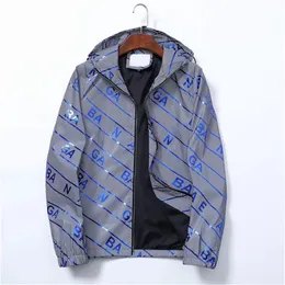 Дизайнерская мужская куртка весна и осень футболка Windrunner модная спортивная ветровка с капюшоном повседневная куртка на молнии одежда новая ll