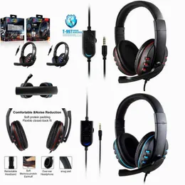 PS4 XBOX ONE/SWITCH/PS3/PC Electric Game Headset Trådbundet Computer Chicken med mikrofon Xbox -brusreducering HiFi