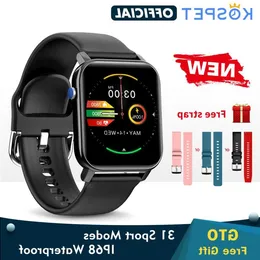 Freeshipping gto smartwatch Men fitness tracker puls peap68 waterproof bluetooth smart clock women sports band för barn xabuw