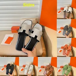 2023 Designer Slippers de laranja Mulheres de sandália de luxo deslizam chinelos planos Crocodilo Slide Slide Senhora Sandália de Sandália de Sandália Genuína de Correia Sapateiros 35-43