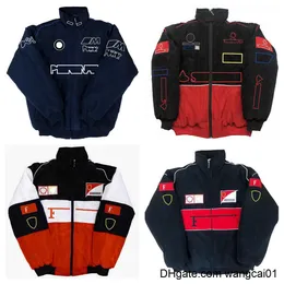 Мужские куртки F1 Racing Suit 2022 Новый полная команда Broidered Cotton Padded Spot SA 4123