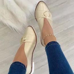 Dress Shoe Designer Plus Size Pointed Toe Shallow Sandals Autumn Soft Flats Loafers Fashion Sport Mujer Zapatos 230412