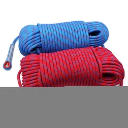 Cords Slings and Webbing 50m Static Climbing Rope 10mm Rock Tree Wall Equipment Gear Outdoor Survival Fire Escape Rescue Safety 10m 20m 30m 230411